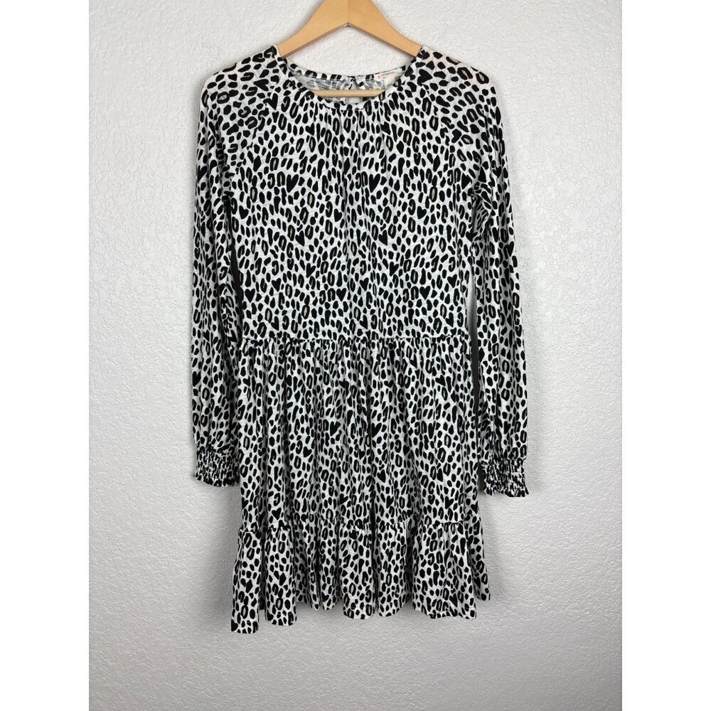 J Crew Crewcuts Girls Dress‎ XL 12/14 Cheetah Leopard